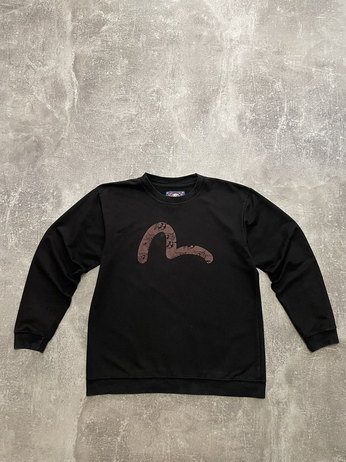 Evisu × Japanese Brand × Vintage Vintage Evisu Sweatshirt Crewnek Rare Size US XL / EU 56 / 4 - 1 Thumbnail