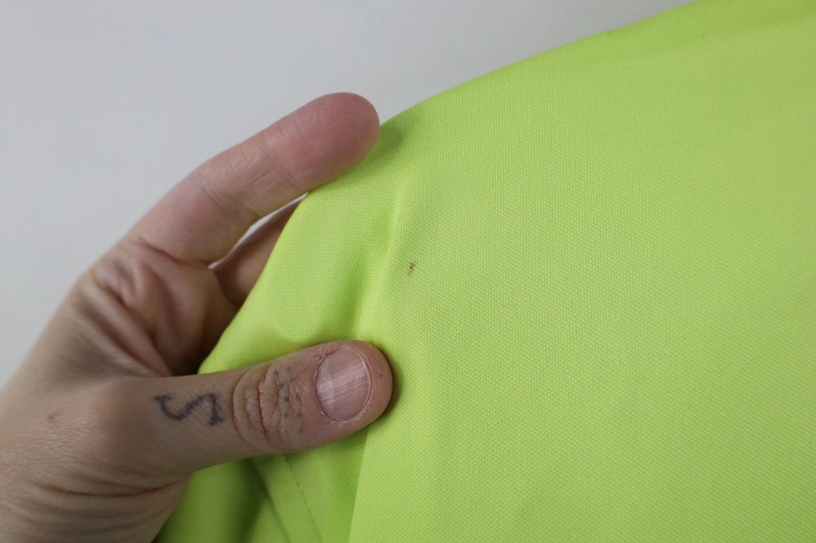 Vintage New Zero Restriction Forged Collared Golf Golfing Polo Lime Size US L / EU 52-54 / 3 - 13 Thumbnail