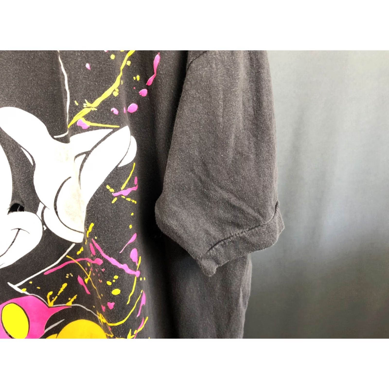 Vintage VINTAGE Mickey Mouse T-Shirt Gray Cartoon Men's One Size Size US M / EU 48-50 / 2 - 5 Thumbnail