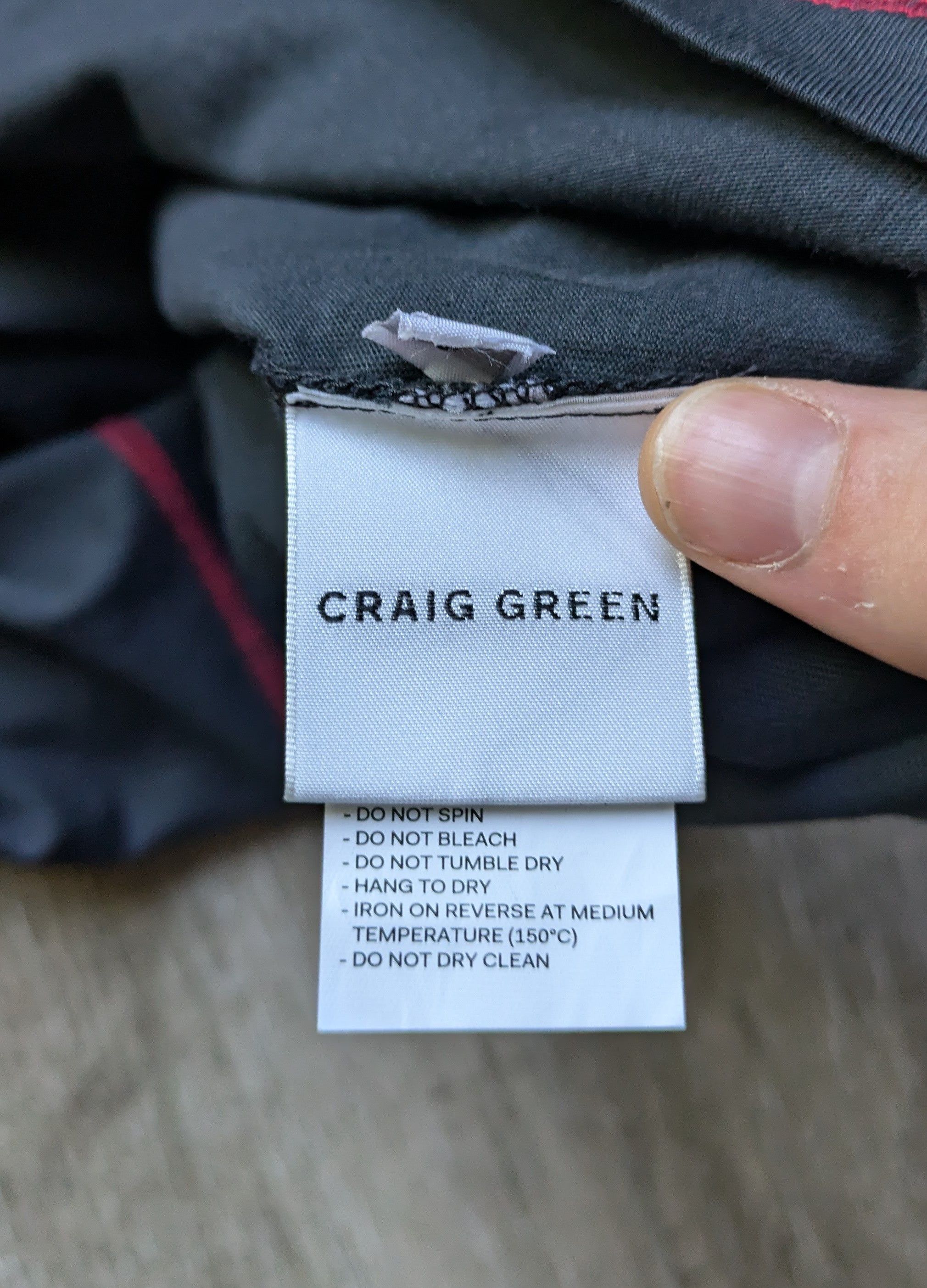 Craig Green SS19 Contrast-Trimmed Cotton-Jersey T-Shirt Size US S / EU 44-46 / 1 - 5 Thumbnail