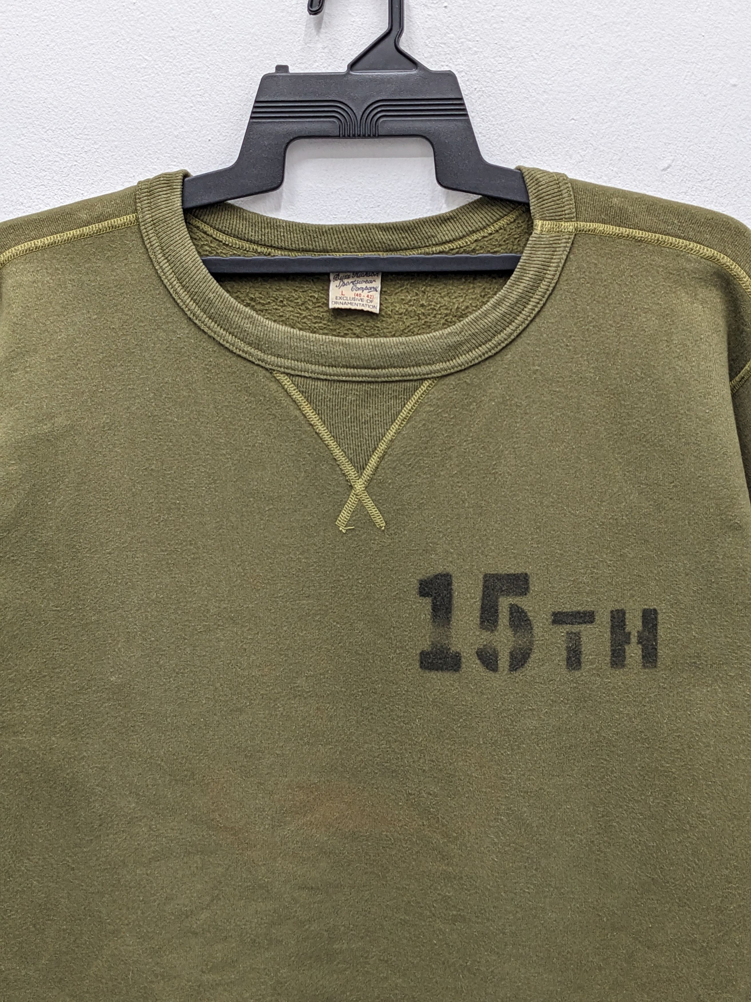 Buzz Rickson's Buzz Rickson's M63862 15th M.T.O. WWII Combat Route Size US L / EU 52-54 / 3 - 8 Thumbnail