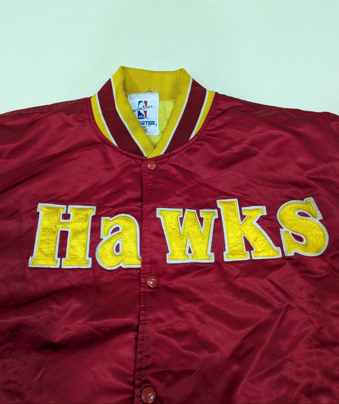 Starter Vtg NBA Atlanta Hawks Size US XXL / EU 58 / 5 - 5 Thumbnail