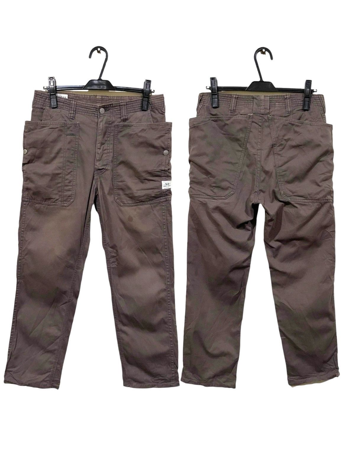 If Six Was Nine Sassafras Vintage 90s Gardener Trouser Size US 30 / EU 46 - 1 Thumbnail