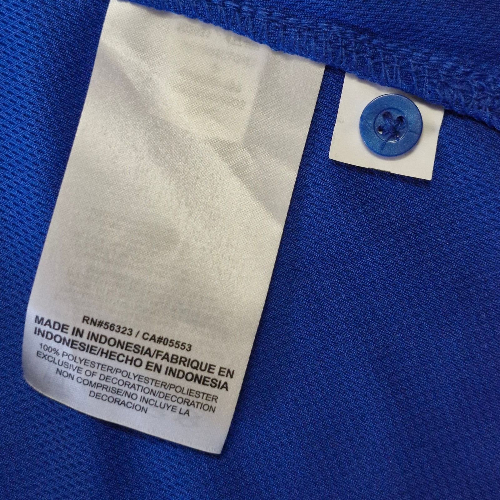 Nike Nike Women's Dri-Fit Coaches Shirt Polo Sz Small Blue White Size S / US 4 / IT 40 - 4 Thumbnail
