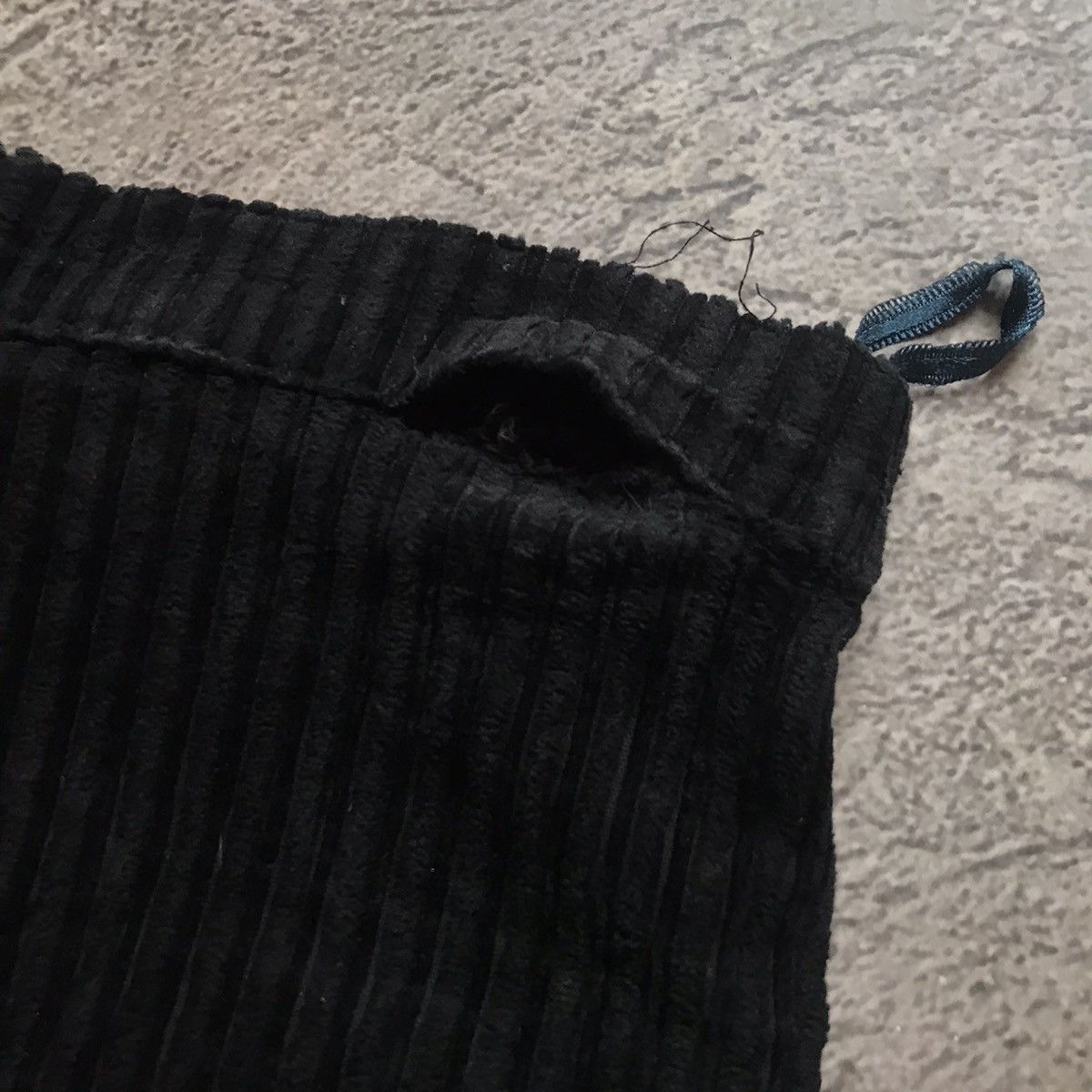 Vintage Vintage 90s Velvet Flared Parachute Pants Grunge Japan 29 Size 29" - 6 Thumbnail