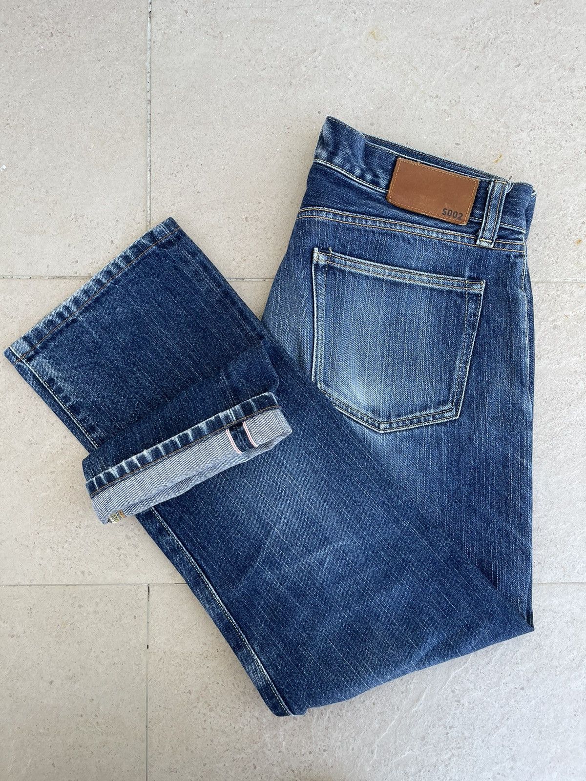 Japanese Brand × Jean × Uniqlo 🔥 Uniqlo Distressed Denim Selvedge Vintage W35🔥 Size US 35 - 14 Thumbnail