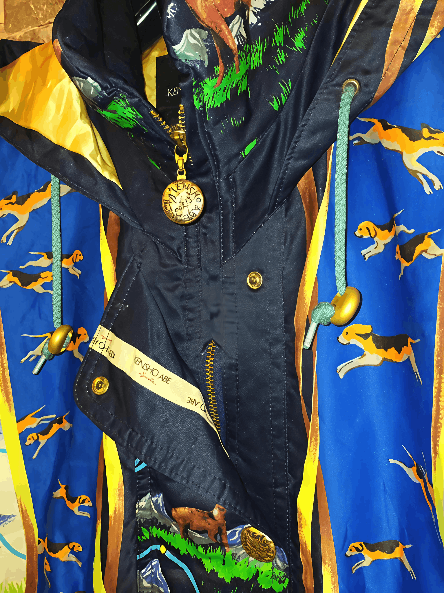 Kensho Abe Vintage kensho abe baroque equestrian theme jacket Size L / US 10 / IT 46 - 3 Thumbnail