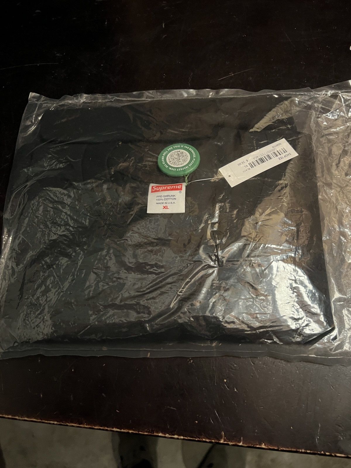 Supreme Supreme Shop Tee - Black Size US XL / EU 56 / 4 - 6 Thumbnail