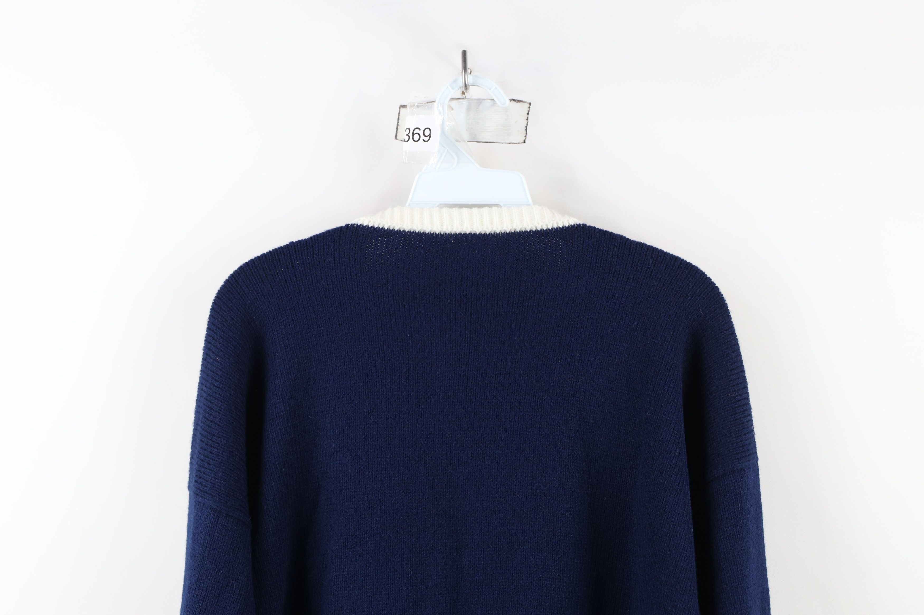 Vintage Vintage 90s Streetwear Christmas Winter Cardigan Sweater Size L / US 10 / IT 46 - 12 Thumbnail