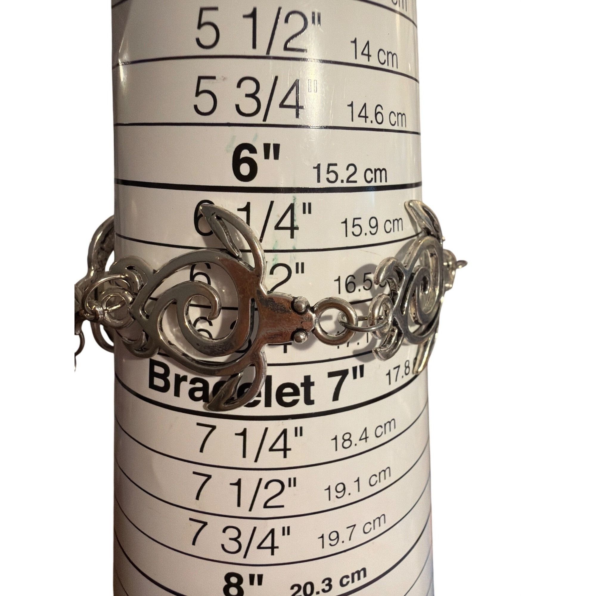 Other Silver Tone Sea Turtle Link Bracelet Openwork Beach Vacation Size ONE SIZE - 4 Thumbnail