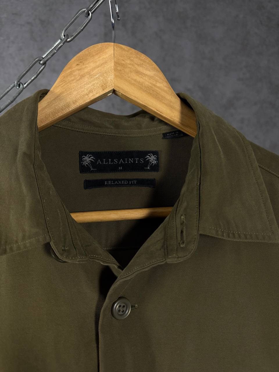 Allsaints Allsaints designer double pocket relaxed shirt Size US M / EU 48-50 / 2 - 3 Thumbnail