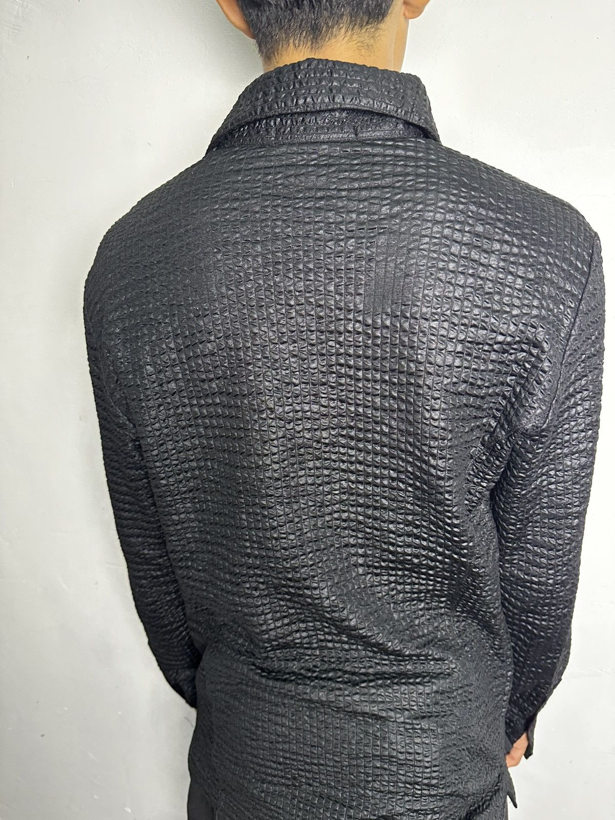 5351 POUR LES HOMMES 5351 Pour Homme Pyhton Skin Shinny Iconic Punk Shirt Size US L / EU 52-54 / 3 - 15 Thumbnail