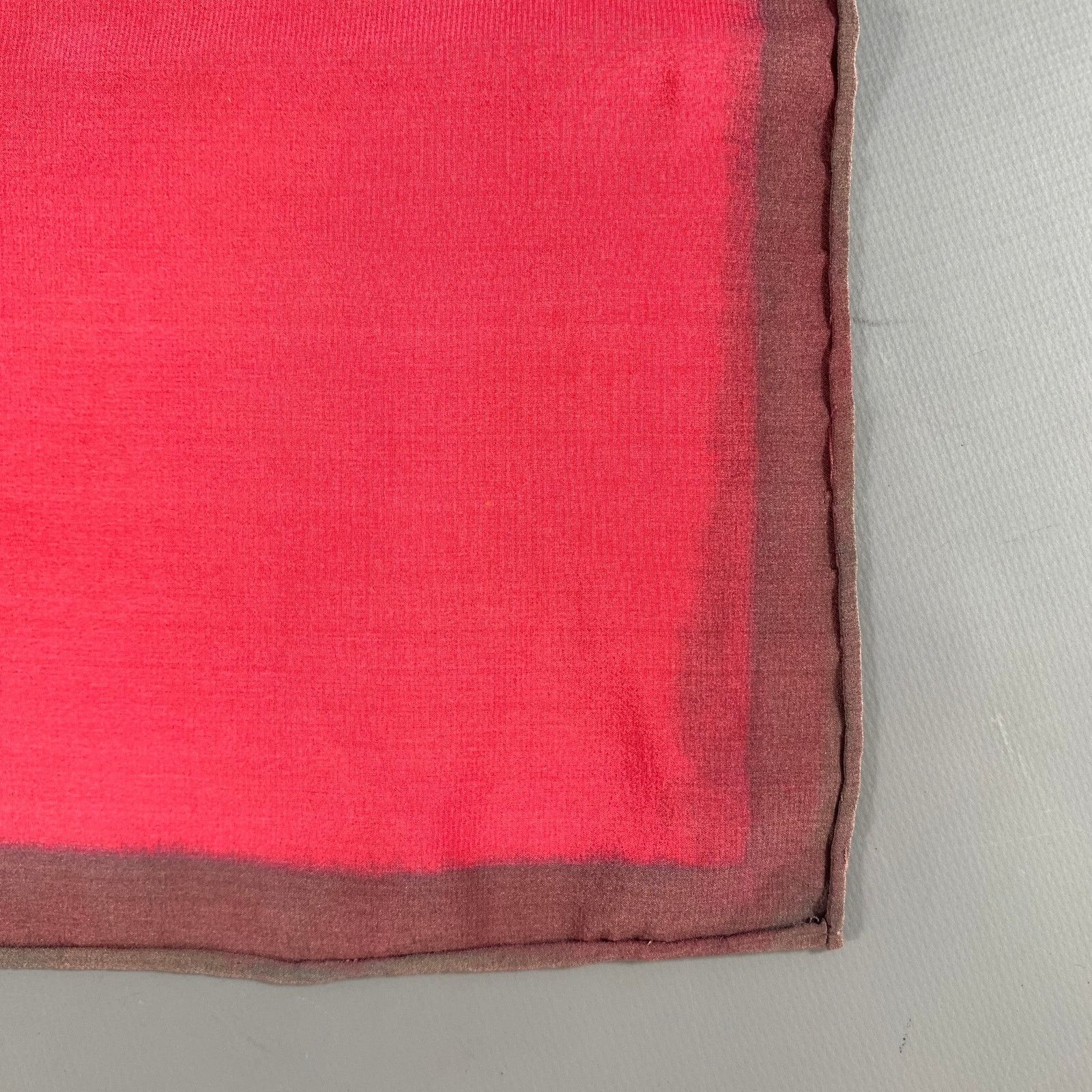 Other SHERARD Red Grey & White Color Block Scarves Size ONE SIZE - 3 Thumbnail