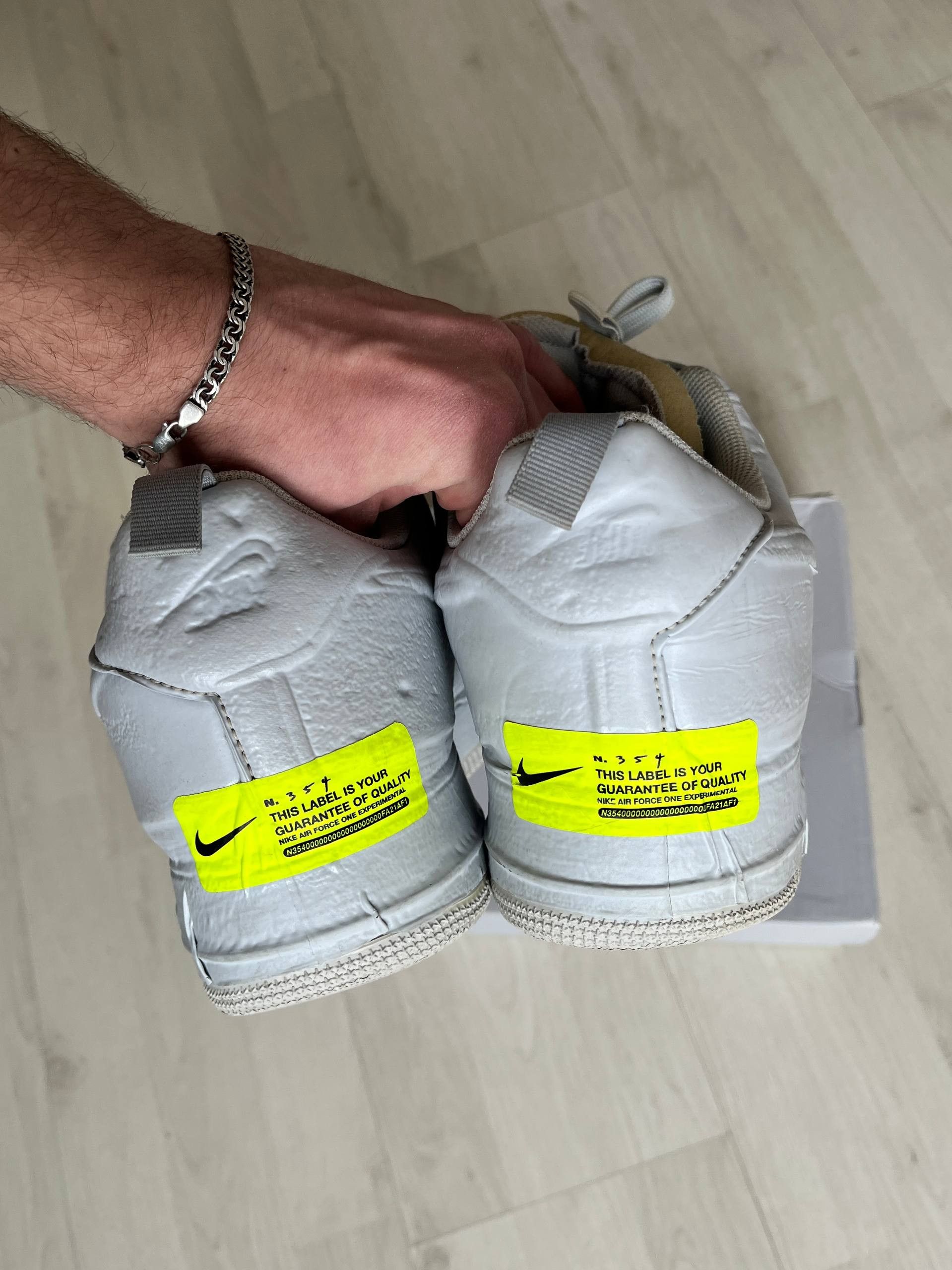 Nike Nike Air Force 1 Experimental Grey US 13.5 OG DB2197-001 Size US 14 / EU 47 - 8 Thumbnail