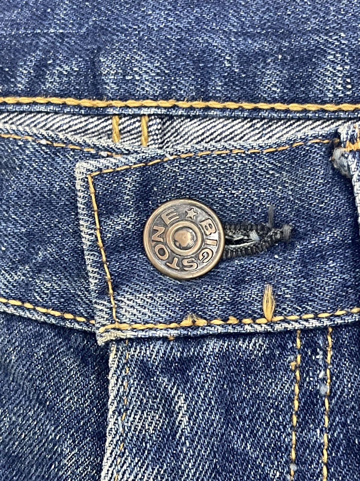 Vintage Vintage 70s Bigstone Bell Bottom Jeans Size US 29 - 9 Thumbnail