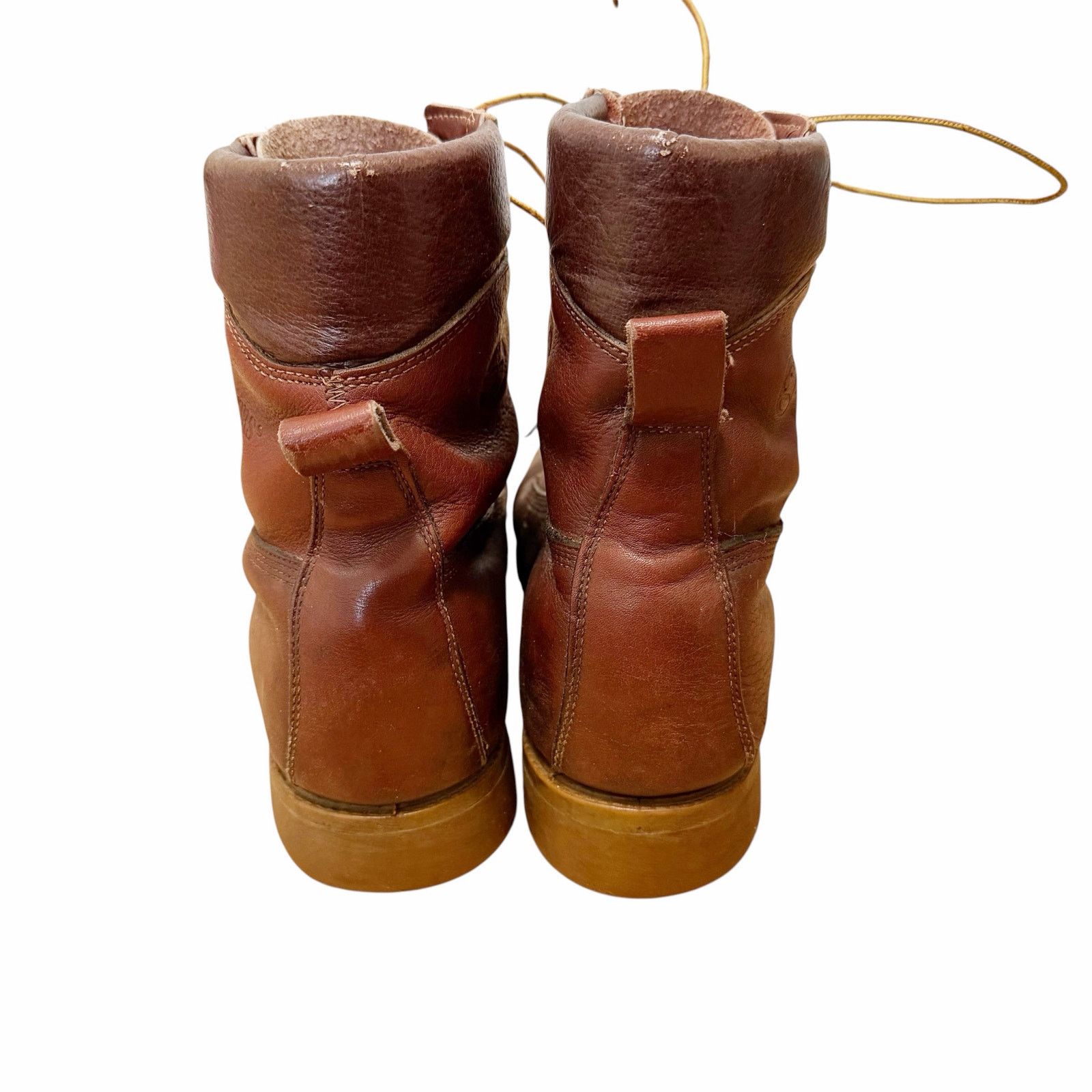 Other Herman Survivors Vibram Brown Leather Boots Sz 9.5 Size US 9.5 / EU 42-43 - 4 Thumbnail