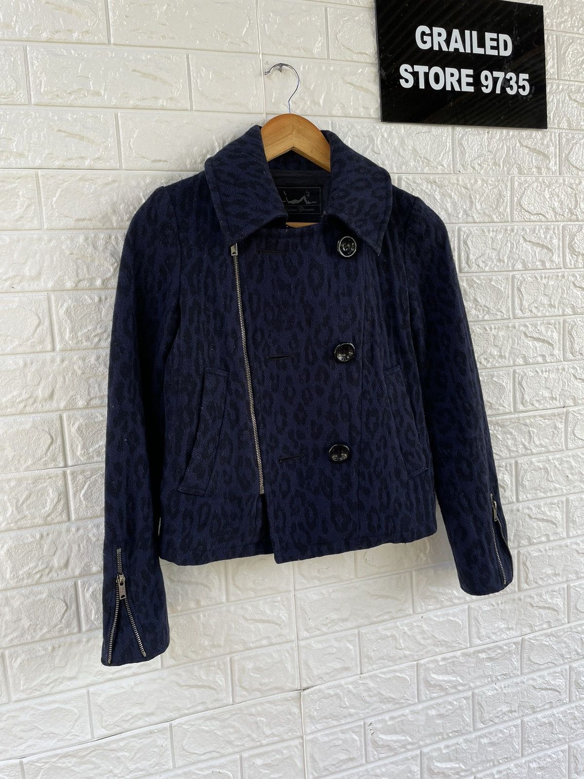 Hysteric Glamour Hysteric Glamour Wool Jacket Size XS / US 0-2 / IT 36-38 - 3 Thumbnail