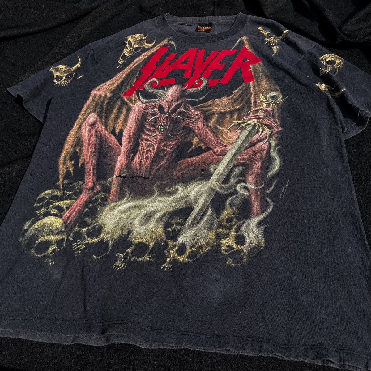 Band Tees Slayer OVP 1993 Size US XL / EU 56 / 4 - 5 Thumbnail