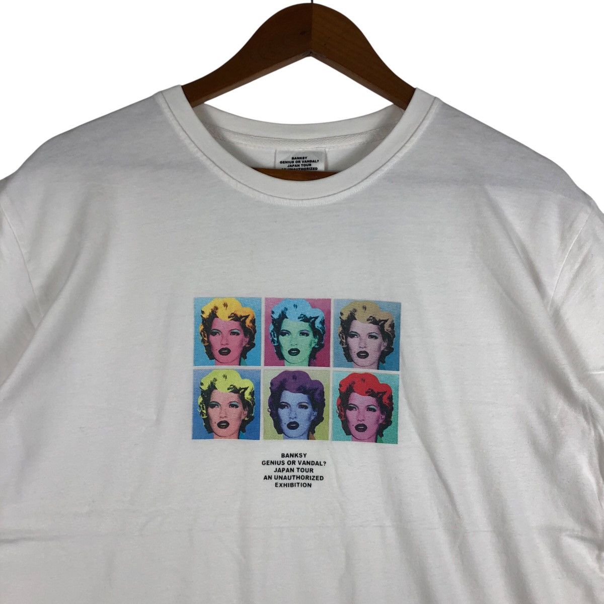 Vintage BANKSY Japan Tour Street Art T-Shirt Size US S / EU 44-46 / 1 - 2 Thumbnail