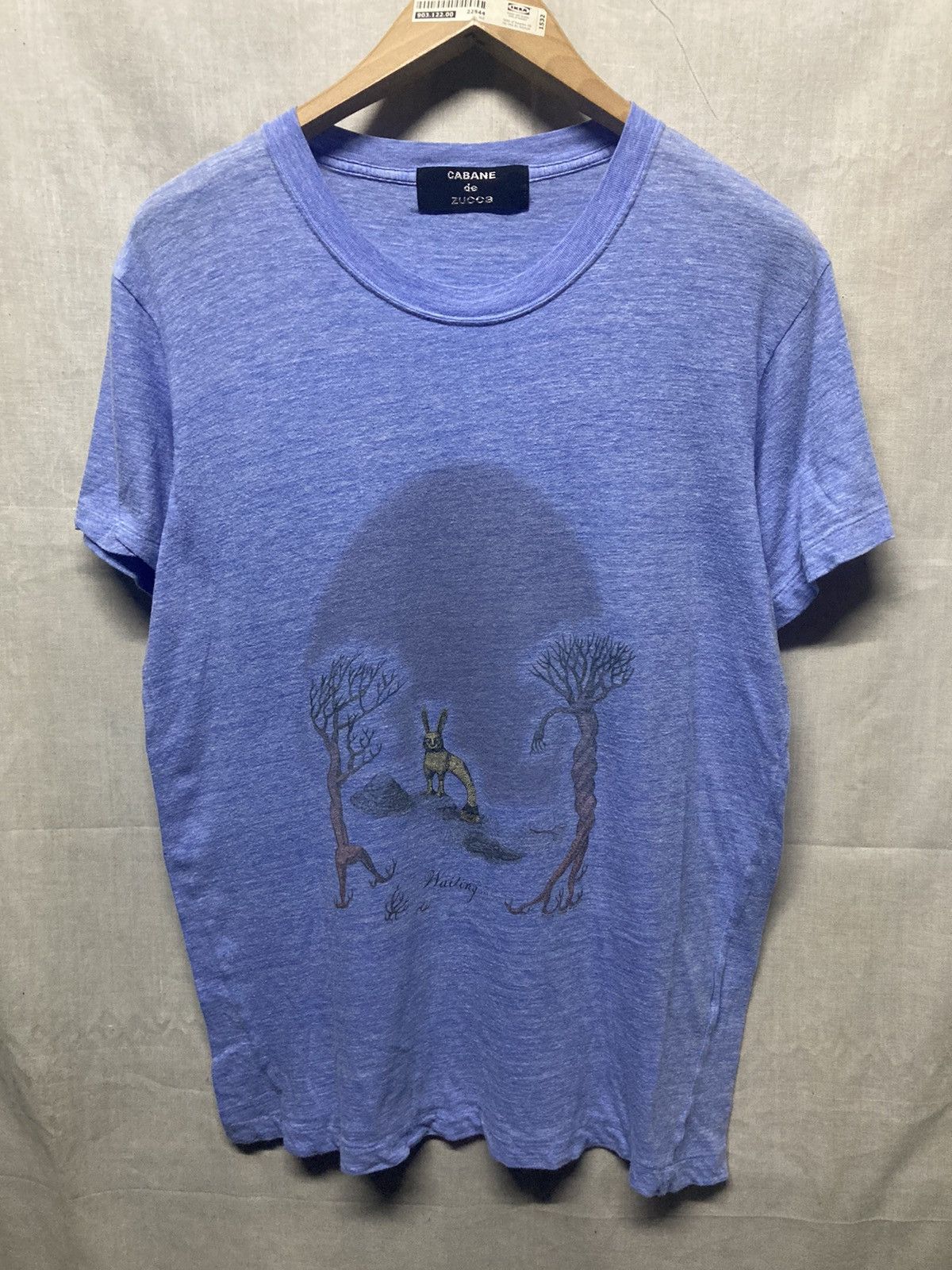 CABANE de ZUCCa ❗️LAST CALL❗️Cabane de Zucca Waiting Tee Size US S / EU 44-46 / 1 - 1 Thumbnail