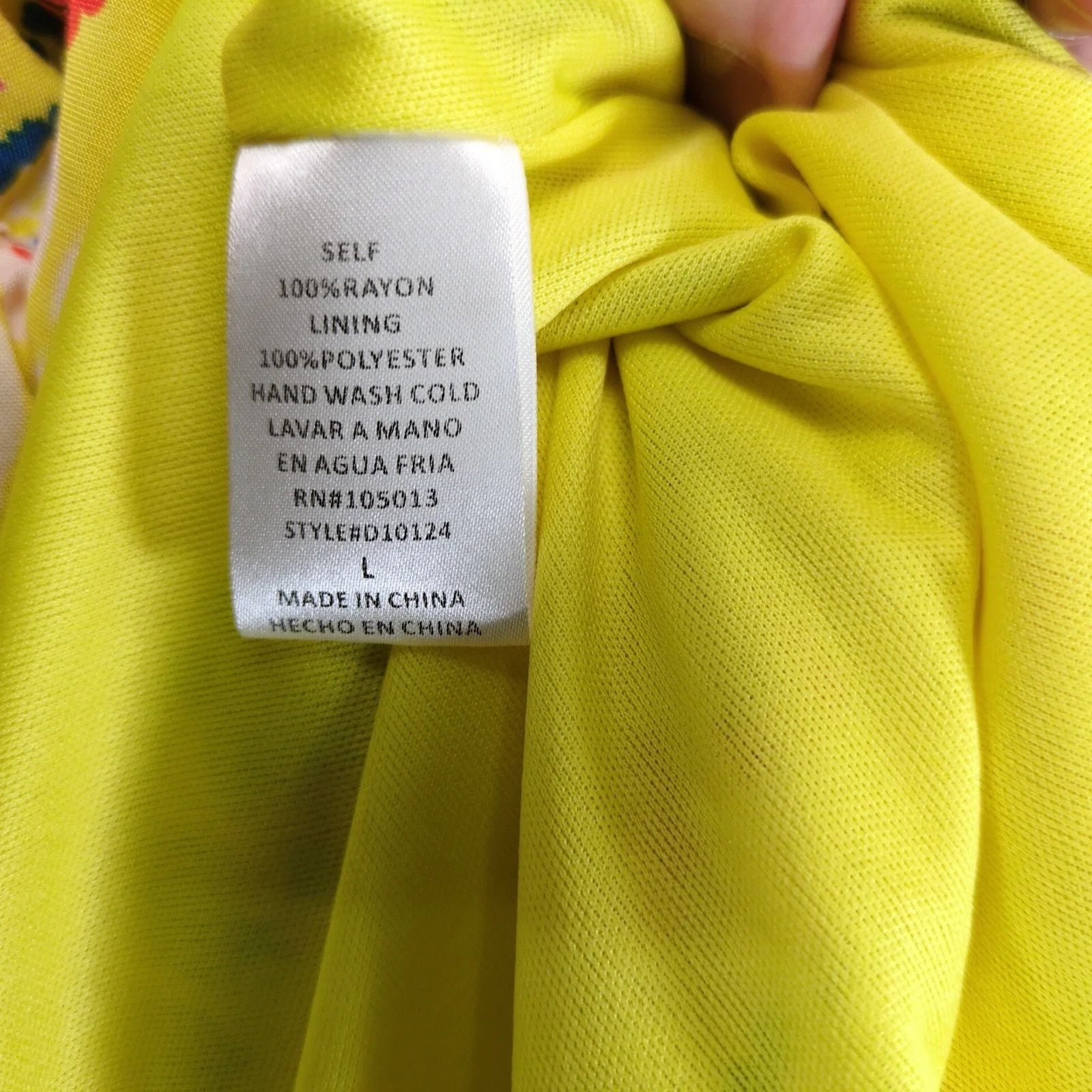 Other Emily Wonder Yellow Floral Babydoll Mini Dress L Ruffles Size L / US 10 / IT 46 - 4 Thumbnail