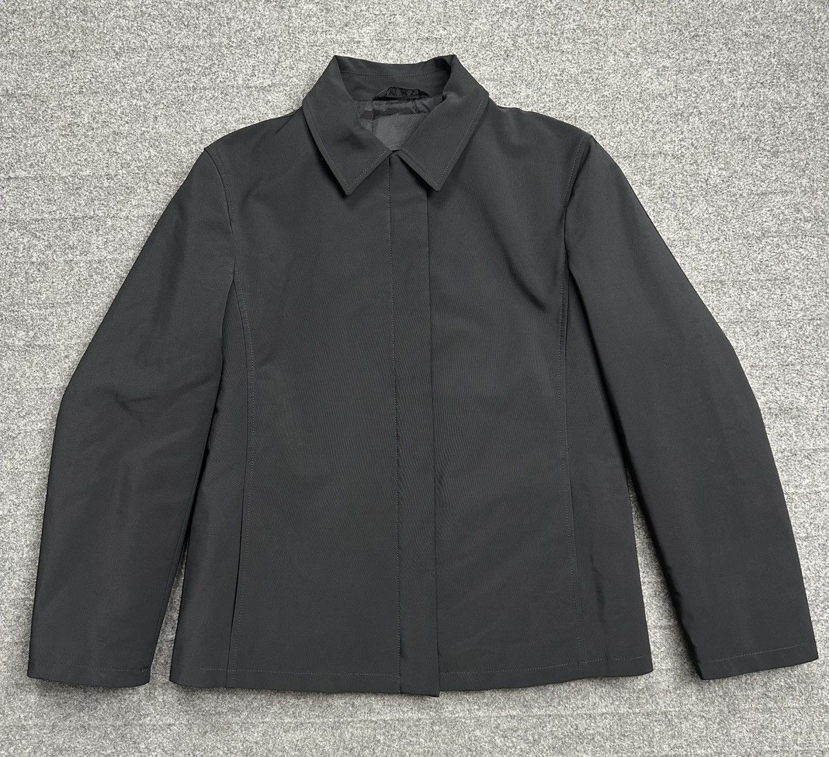 Prada Prada - Blouson Zip-Up Polyester Jacket - Magnetic Buttons Size US XS / EU 42 / 0 - 1 Thumbnail