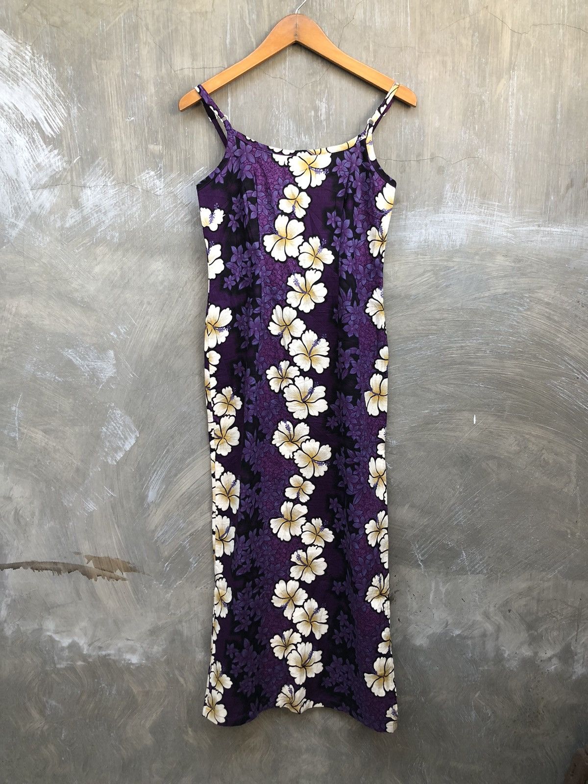 Vintage Vintage Hawaiian Floral Maxi Dress Size M / US 6-8 / IT 42-44 - 1 Thumbnail