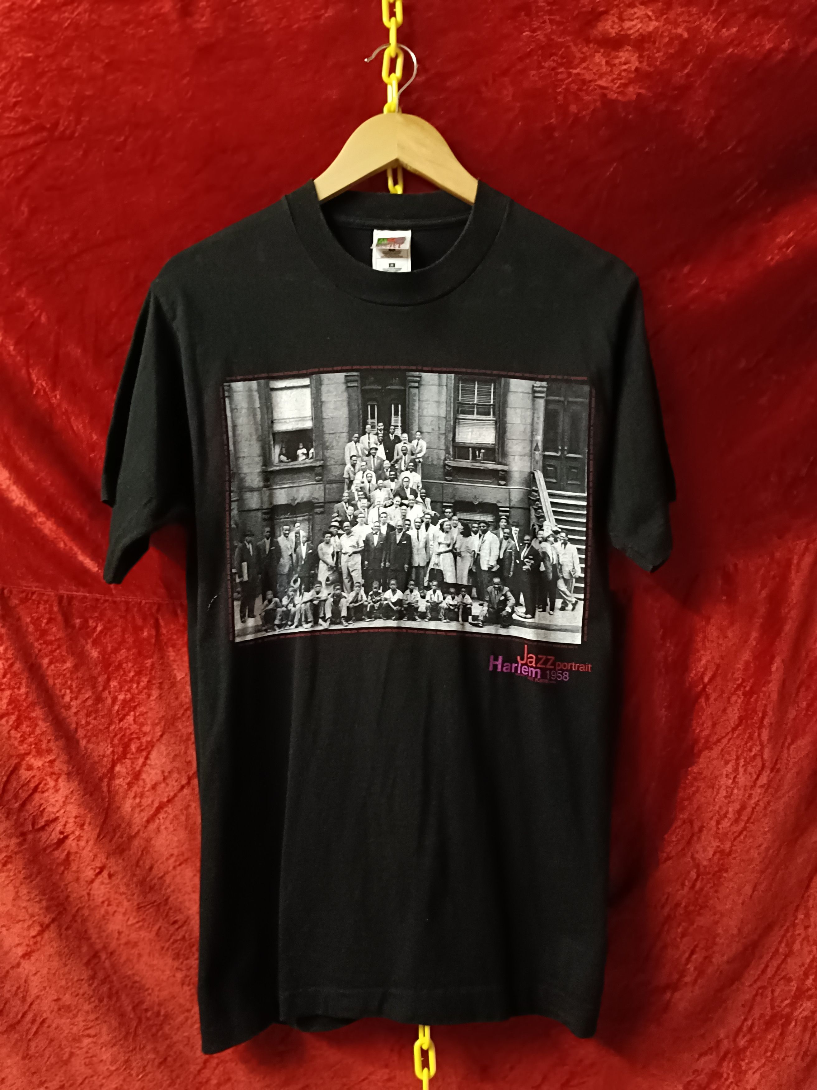 Band Tees 90s Harlem Jazz Portrait Tee Size US M / EU 48-50 / 2 - 1 Thumbnail