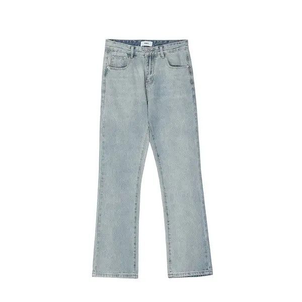 Japanese Brand VIBE High street hip hop zipper casual flared jeans y2k Size US 32 / EU 48 - 6 Thumbnail