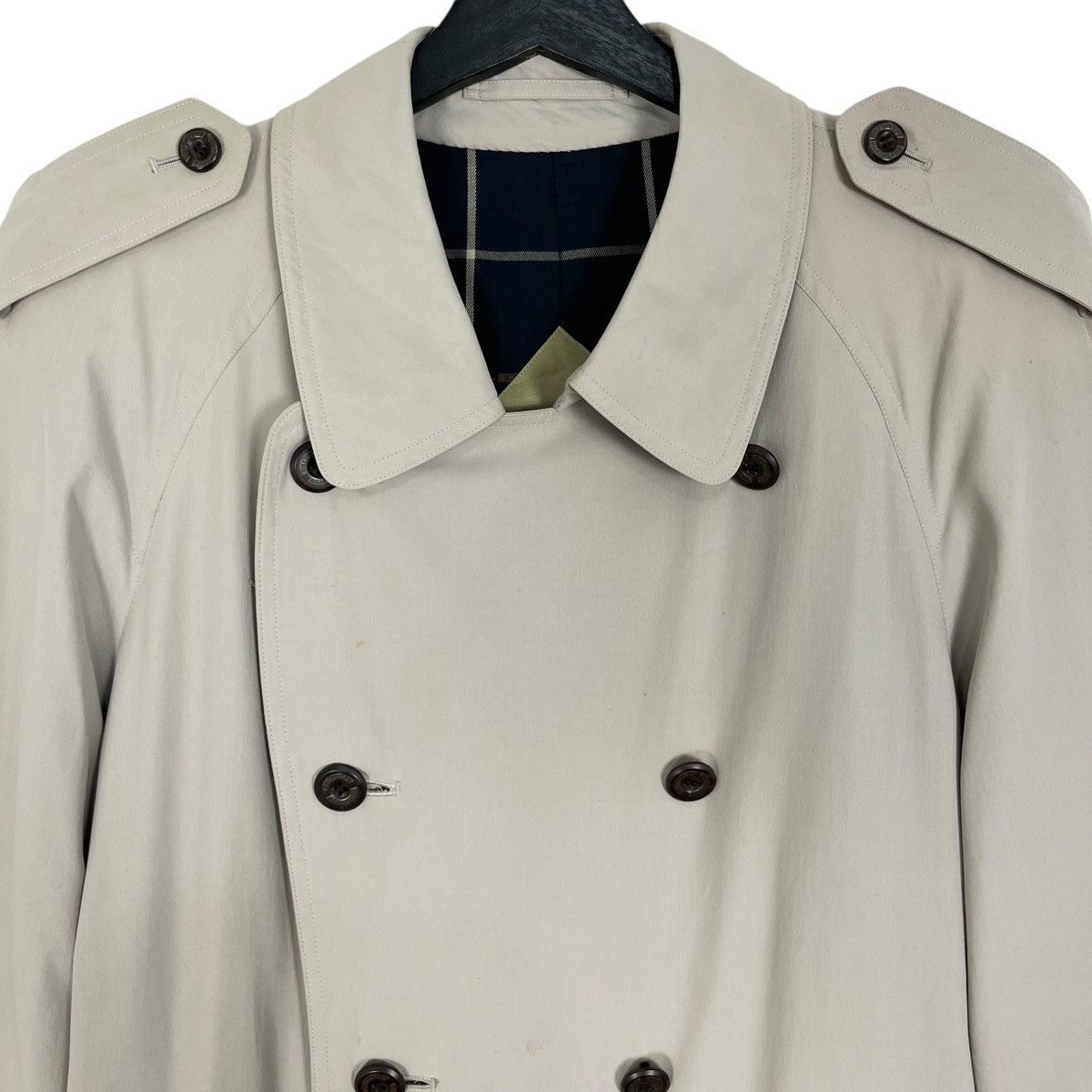 Burberry × Vintage Vintage Burberrys Trench Coat Size L / US 10 / IT 46 - 4 Thumbnail