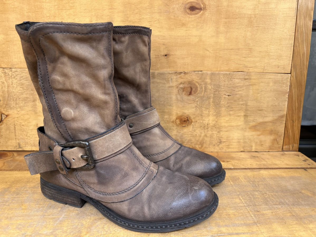 A.S.98 Airstep A.S.98 brown biker boots Size US 9 / IT 39 - 3 Thumbnail