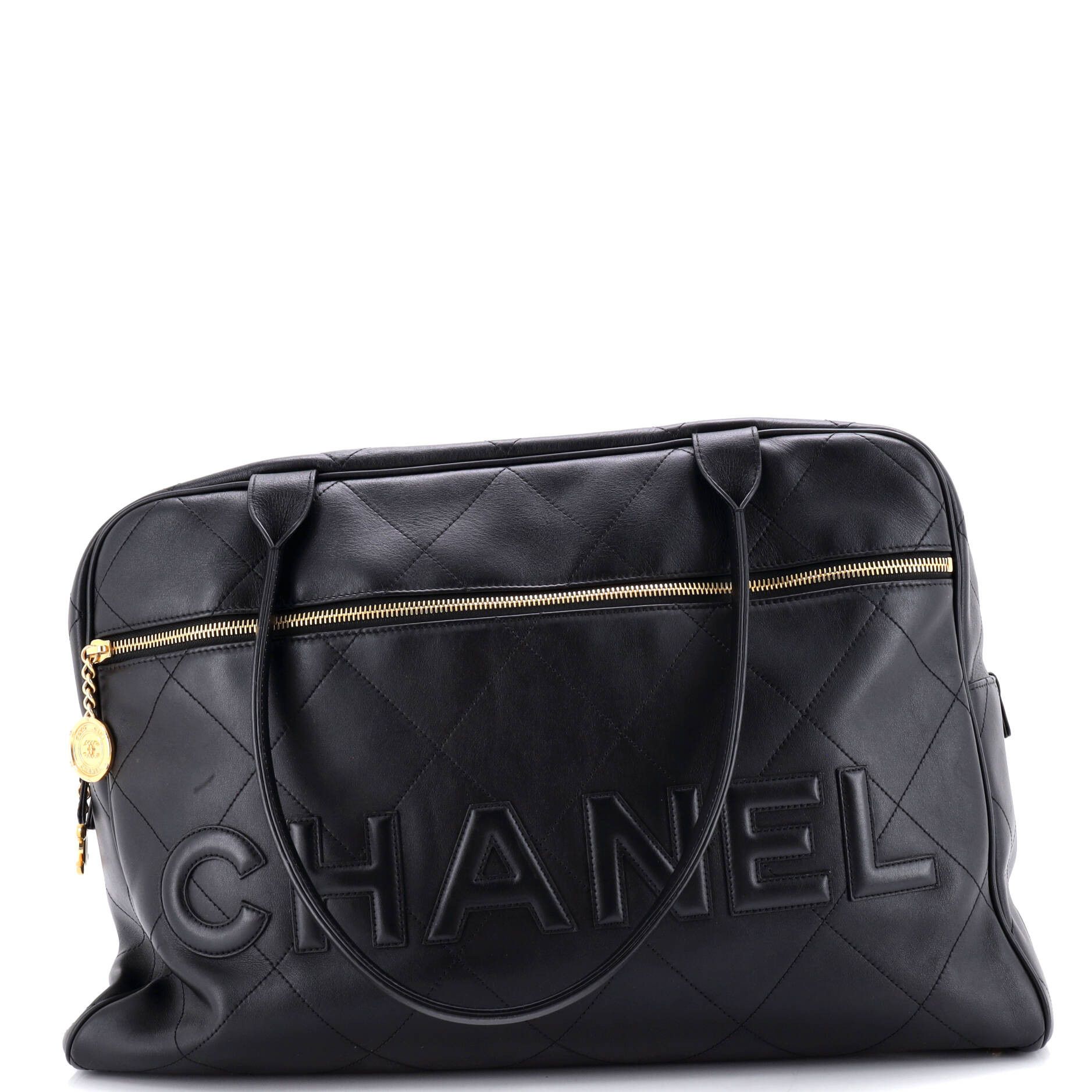 Chanel Logo Bowler Bag Size ONE SIZE - 1 Thumbnail