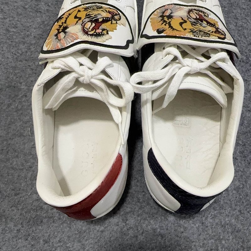 Gucci Gucci ACE Tiger Strap Fashion Sneakers Size US 10.5 / EU 43-44 - 7 Thumbnail