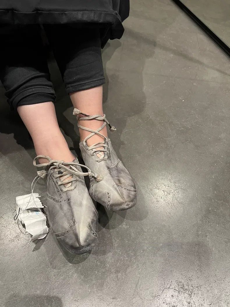 Carol Christian Poell Carol Christian Poell Ultra-rare kangaroo leather ballet s Size US 5.5 / IT 35.5 - 1 Thumbnail