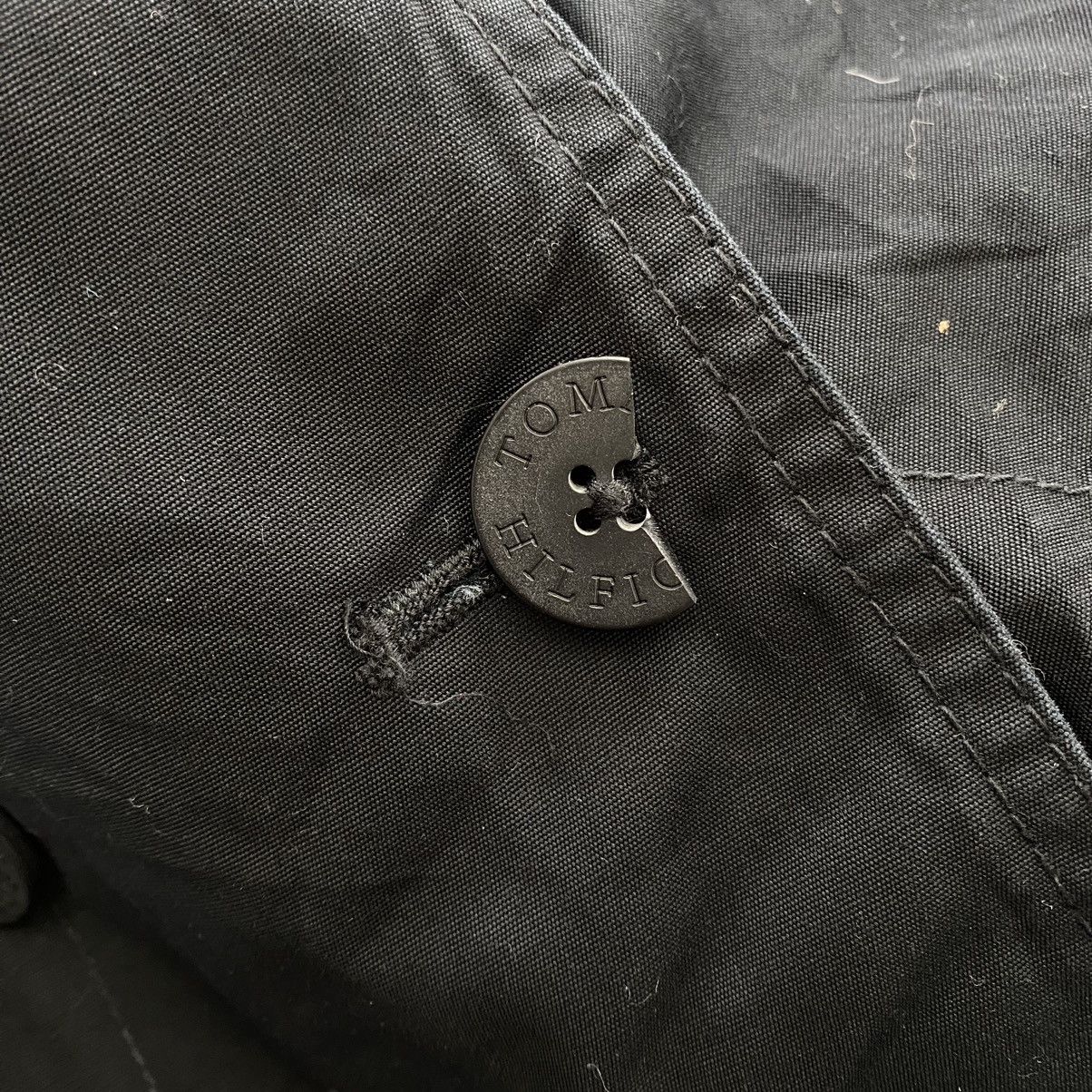 Tommy Hilfiger × Vintage Vintage TOMMY HILFIGER Plain Black Coat Size US S / EU 44-46 / 1 - 10 Thumbnail