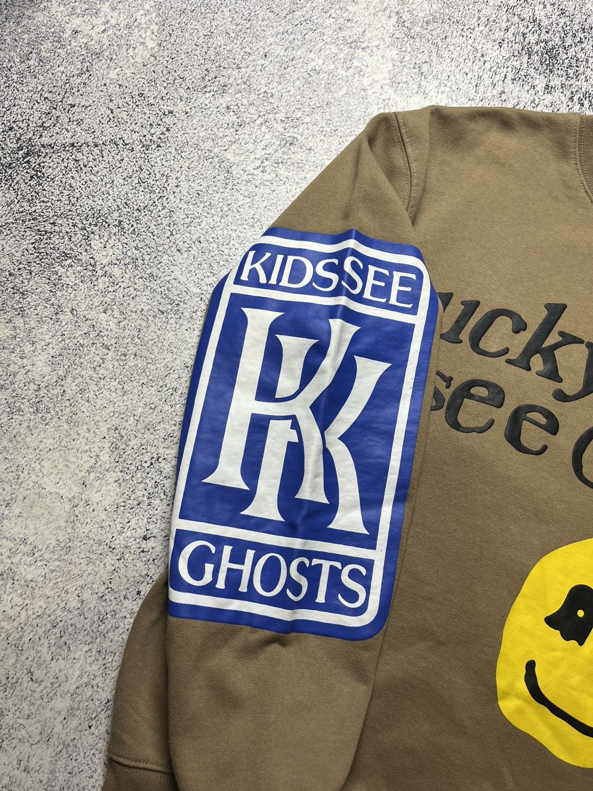 Rap Tees Lucky Me I See Ghosts Smiley Face Rap Hip Hop Sweatshirt Size US M / EU 48-50 / 2 - 11 Thumbnail