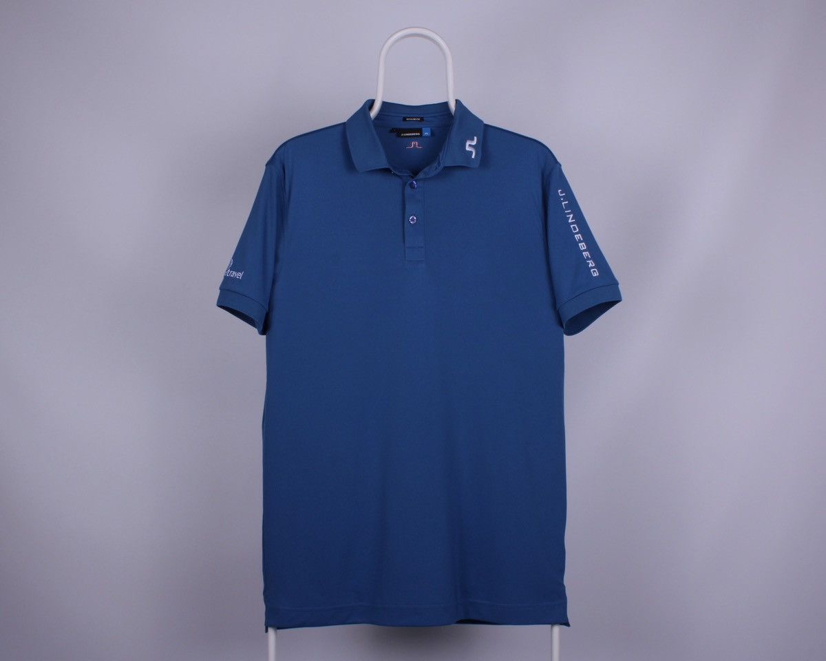 J.Lindeberg J. Lindeberg M Tour Tech Reg TX Jersey Polo Shirt Size US M / EU 48-50 / 2 - 2 Thumbnail