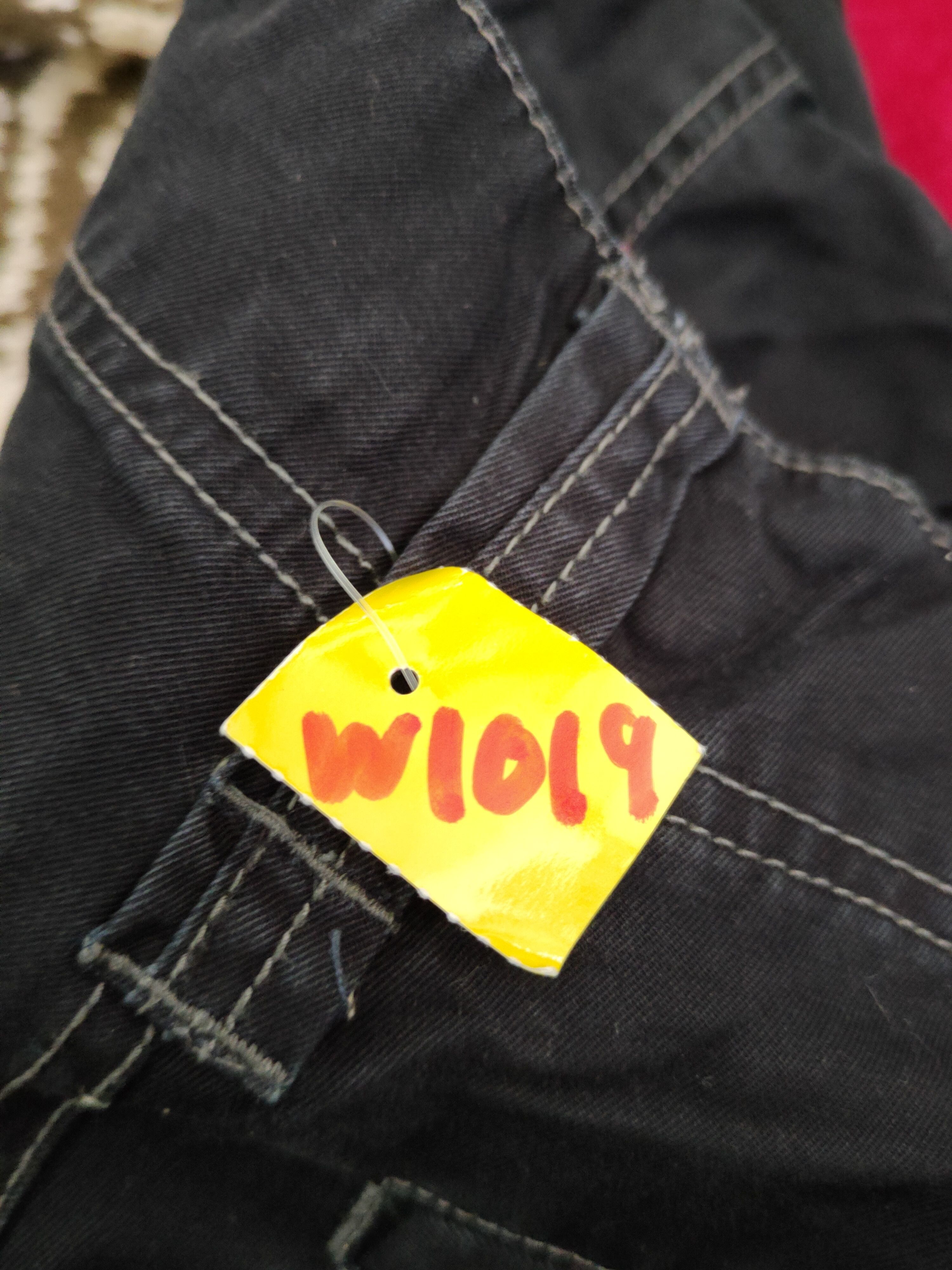 Japanese Brand Japanese Brand Black Multipocket Cargo Pants #W1019 Size US 31 - 15 Thumbnail