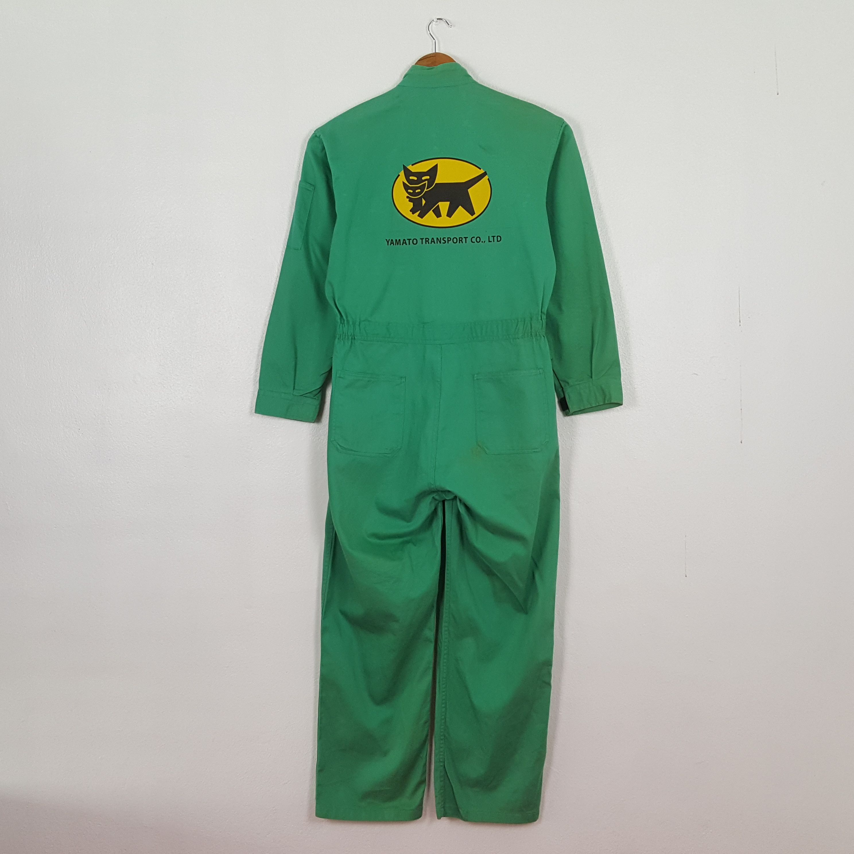 Japanese Brand Vintage Yamato Transport Company Custom Coverall C320N21 Size US M / EU 48-50 / 2 - 1 Thumbnail