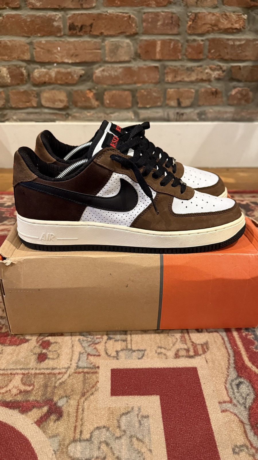 Nike Air Force 1 Low Premium “Escape” 2005 Size 10.5 - 312489-101 Size US 10.5 / EU 43-44 - 5 Thumbnail