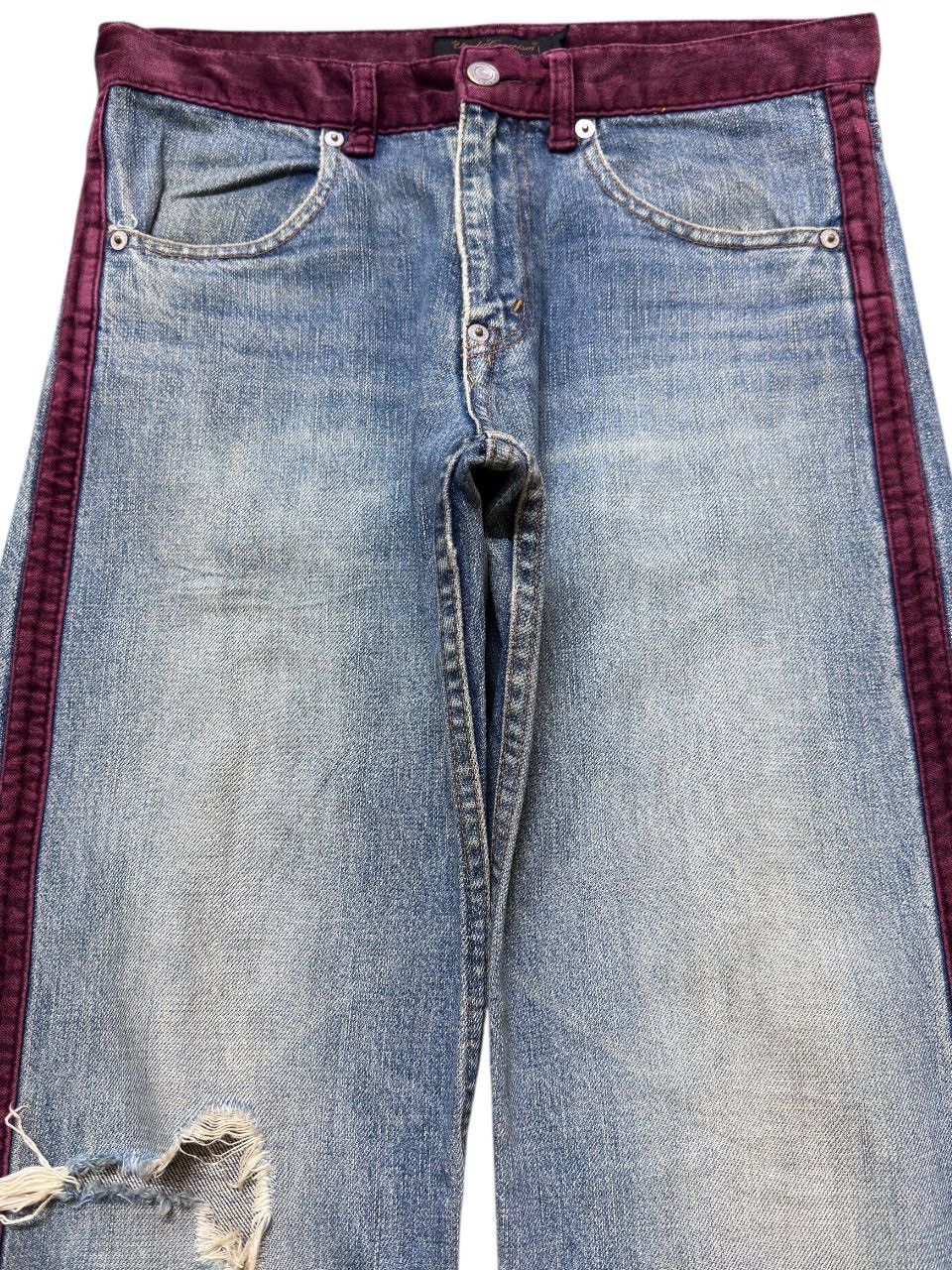 Undercover Vintage Undercover For Rebels Red Essence Faded Denim Size US 30 / EU 46 - 2 Thumbnail