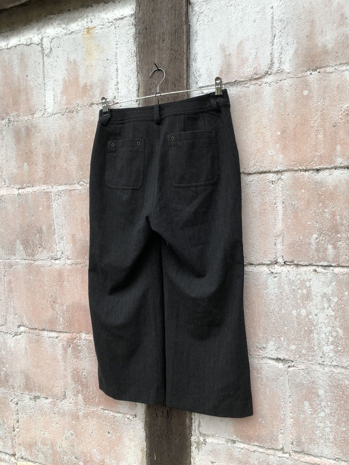 Japanese Brand × Kansai Yamamoto 🔥Cyber Week🔥 Kansai Bis Short Pants Ladies Stripe Design Size 28" / US 6 / IT 42 - 6 Thumbnail