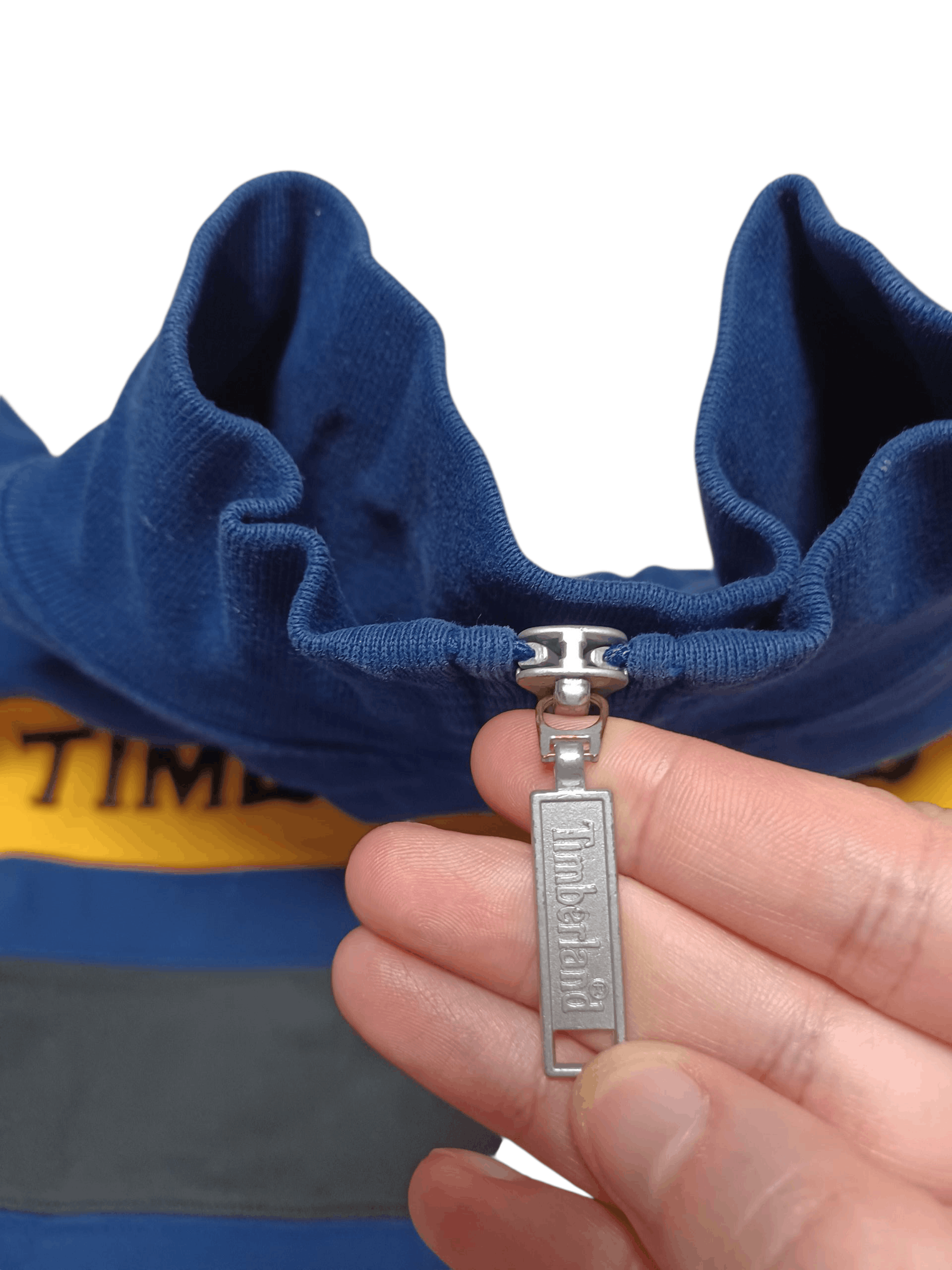 Timberland TIMBERLAND VINTAGE BIGLOGO EMBROIDERED 1/3 SWEATSHIRT Size US L / EU 52-54 / 3 - 4 Thumbnail
