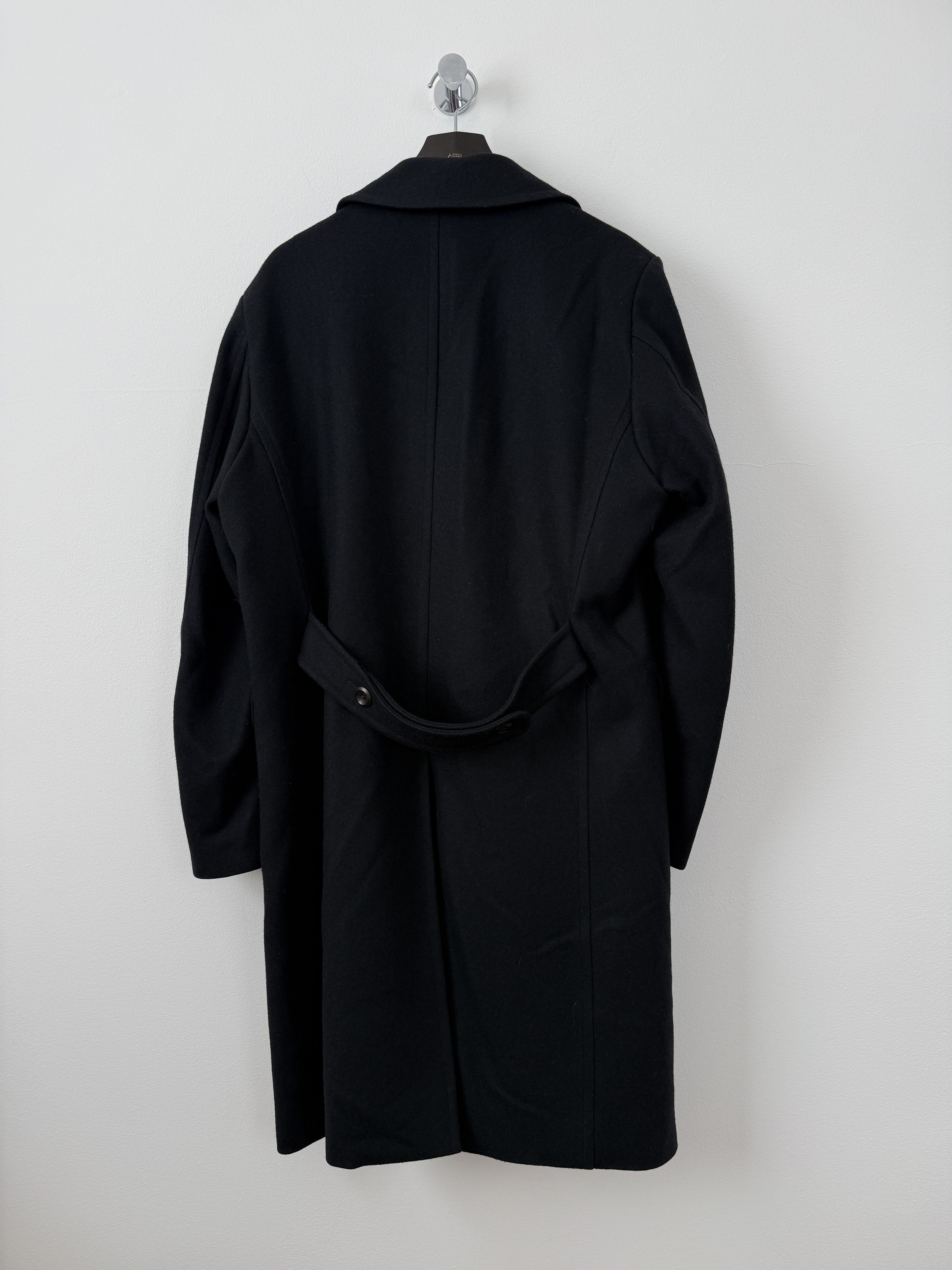 Junya Watanabe Comme Des Garcons MAN Wool Double Breasted Overcoat Size US XL / EU 56 / 4 - 3 Thumbnail