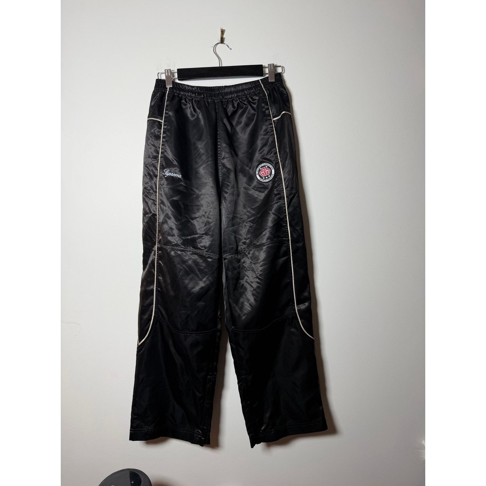 Supreme SS24 Supreme Satin track pants | Grailed
