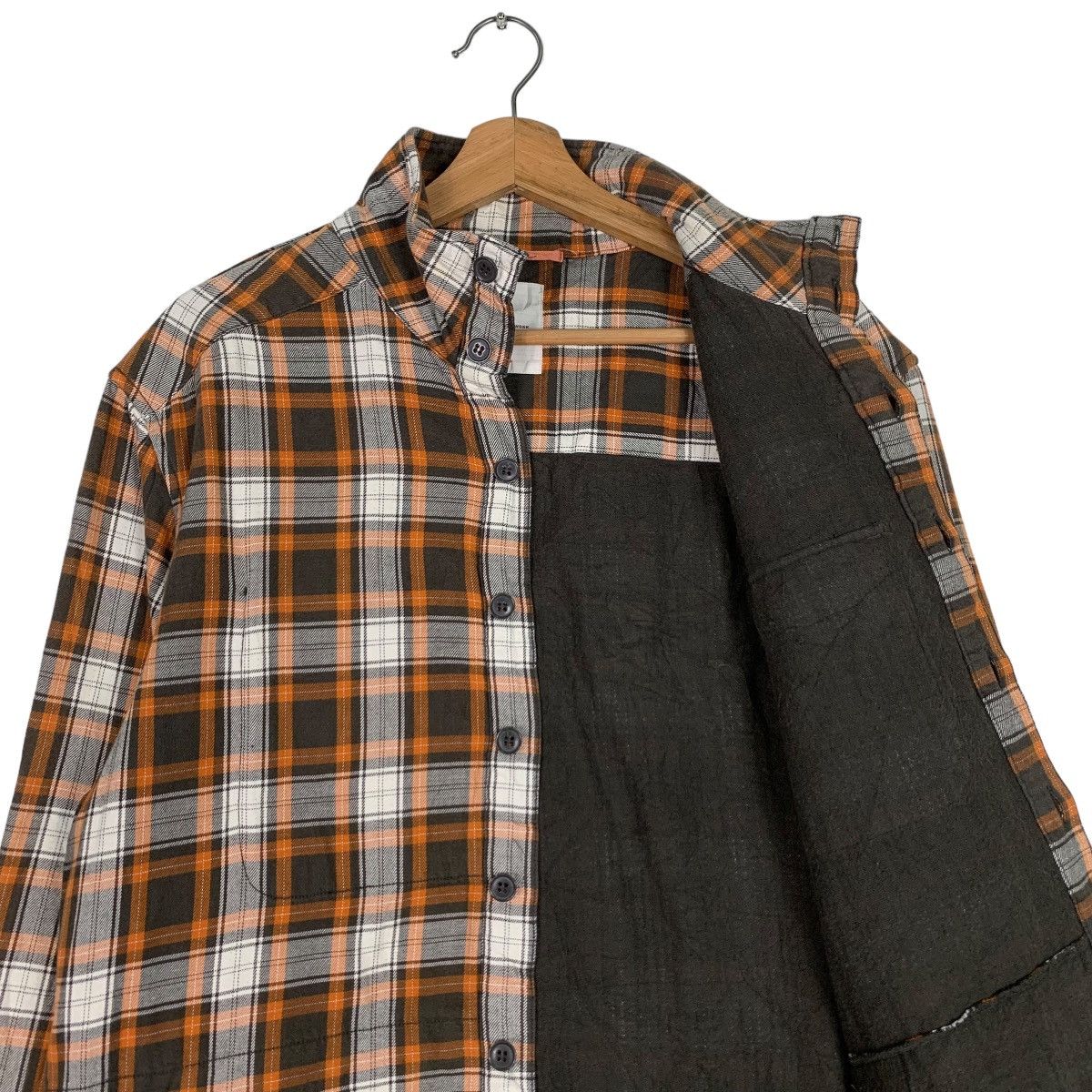 Global Work GLOBAL WORK Checked Plaid Tartan Flannel Jacket #0572-C26 Size US M / EU 48-50 / 2 - 8 Thumbnail