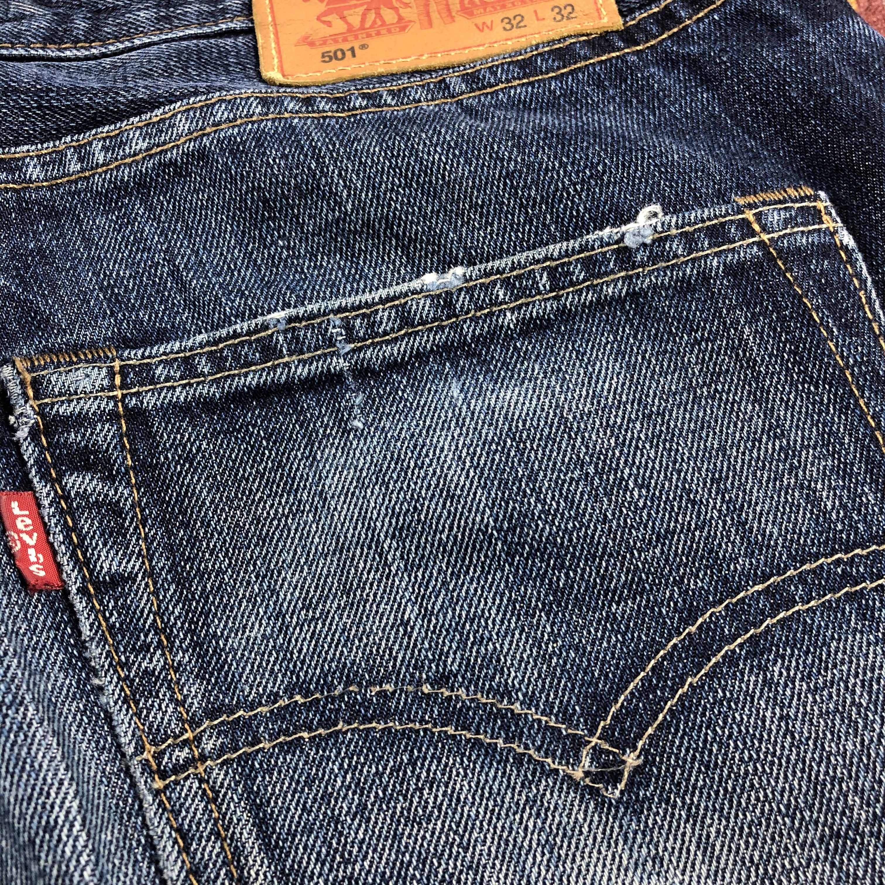 Levi's × Vintage Vintage Blue Wash Levis 501 Jeans-JM2786 Size US 33 - 8 Thumbnail