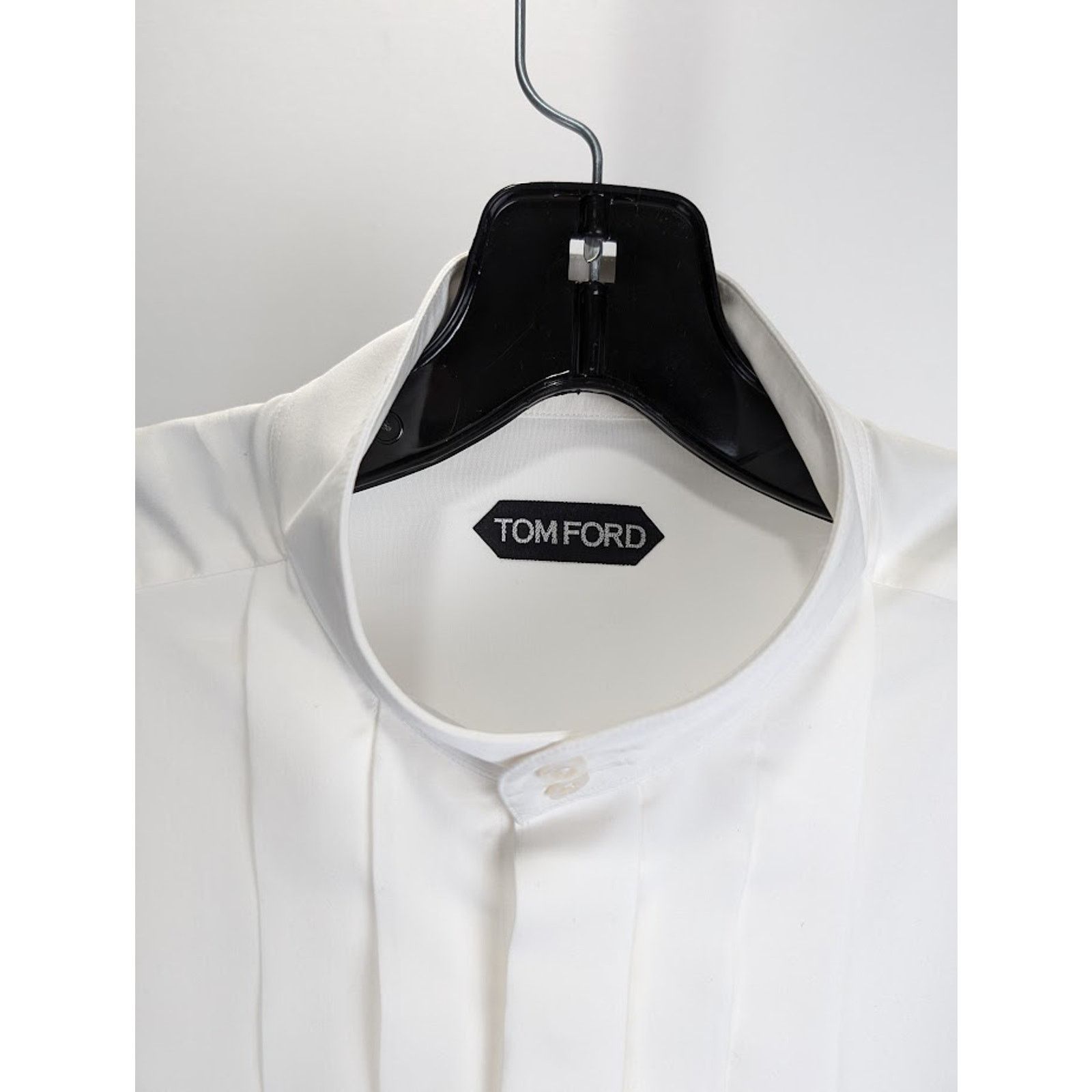 Tom Ford o1rshd1 Button Shirt in White Size US M / EU 48-50 / 2 - 3 Thumbnail