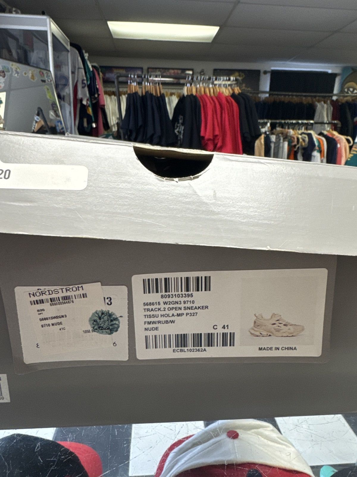 Balenciaga Track.2 Trainer Nude / Metallic Sneakers Size 41 Low Top Sneakers