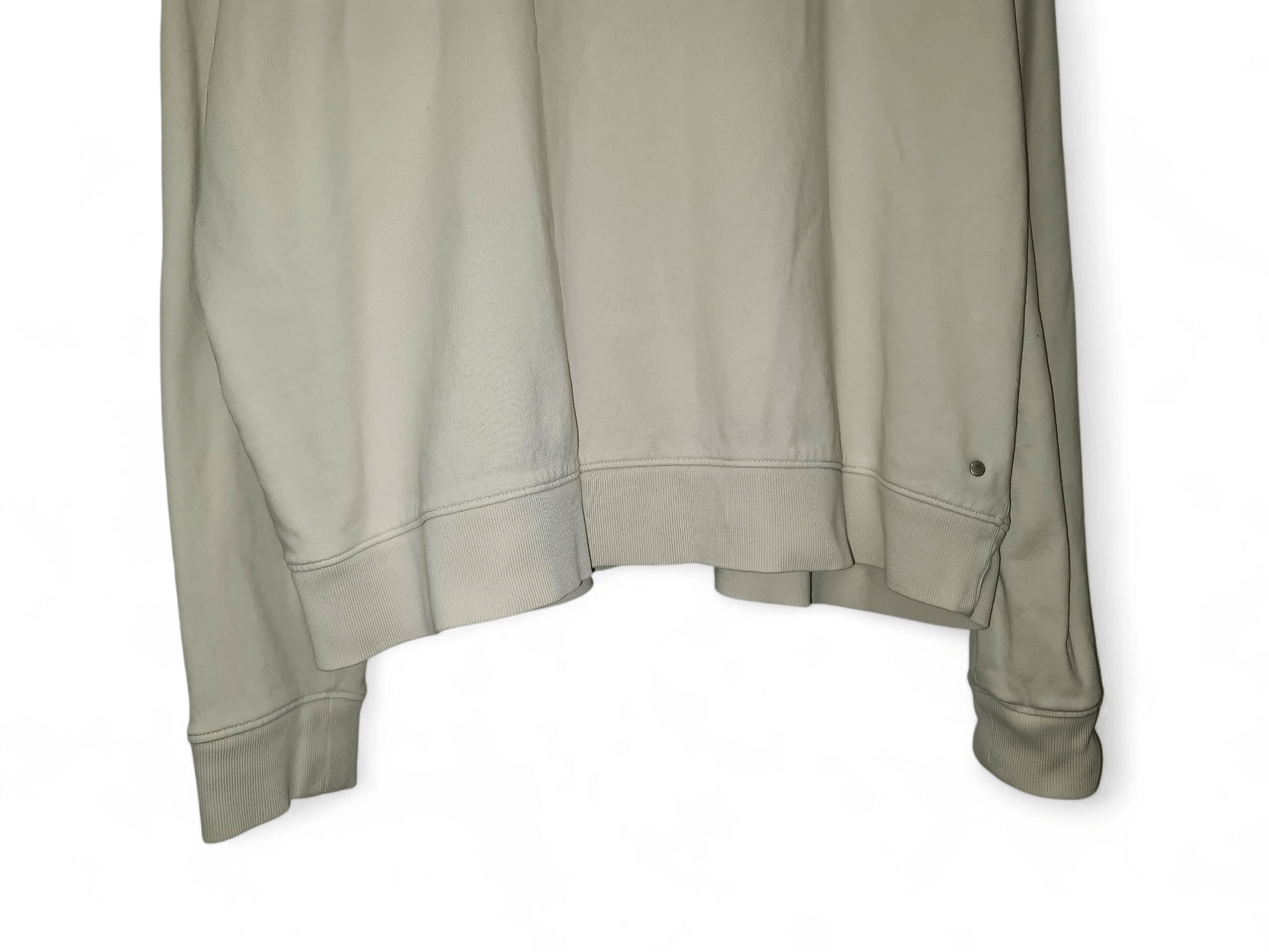 Allsaints AllSaints Oversized Cream Turnes Crew Sweatshirt Crewneck Size US L / EU 52-54 / 3 - 4 Thumbnail